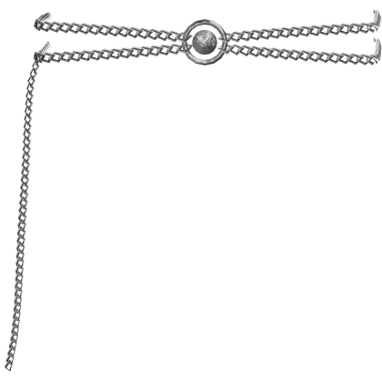 Silver Drop Belt