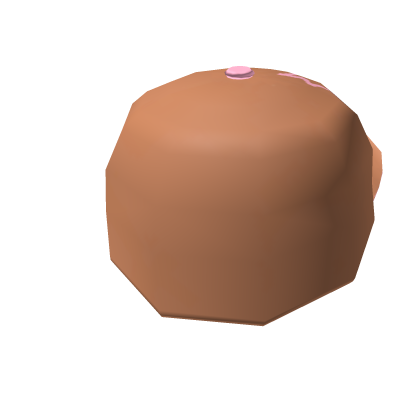 brown and pink fitted hat  Roblox item