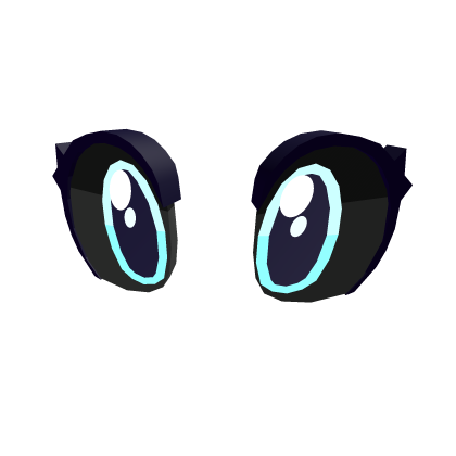 Inv White Big Chibi Kemono Eyes V2 (Add-on)