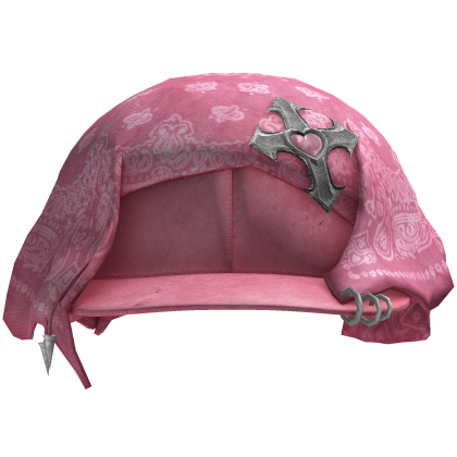 Vintage Cross Valentines Cap w/ Bandana thumbnail