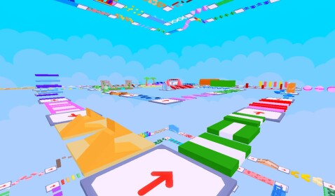 Mega Parkour Obby 325 Stages!
