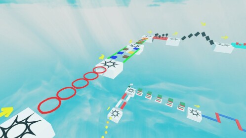 Fun Easy Obby Parkour!  (50 Stages)