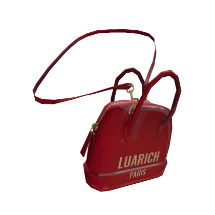 LUARICH Paris Designer Mini Bag 'Red' thumbnail