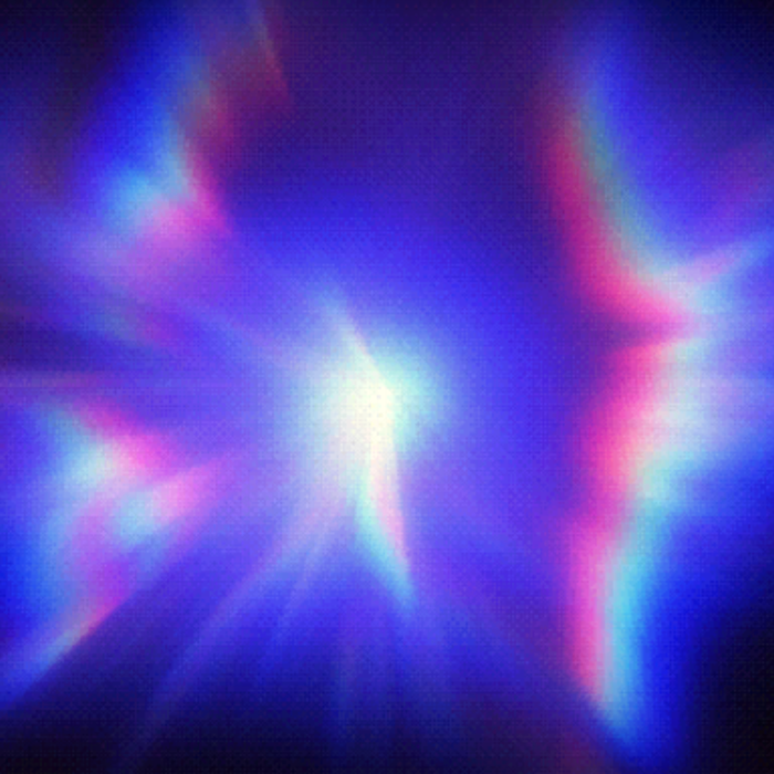 Dithered Chromatic Purple Nebula Background