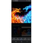 Blue dragon and red dragon