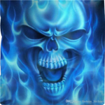The bluefire skulls