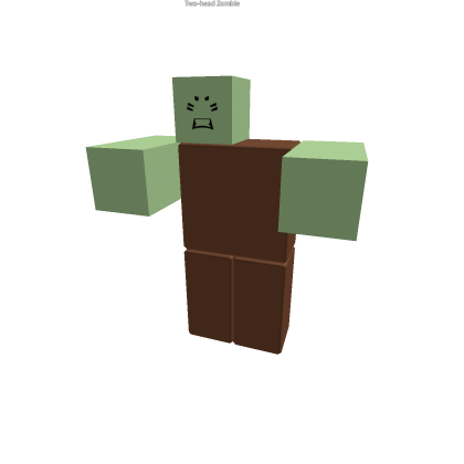 zombie lab:Two-head Zombie (doesn't infect or 