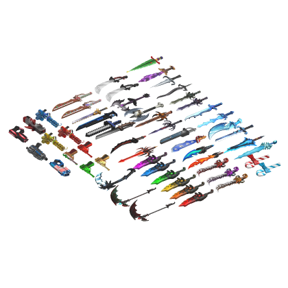 🎁 MM2 Weapon Pack Knife Gun Sword Blade Pistol 