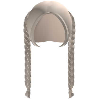 Long Braids in Pastel Blonde Roblox item