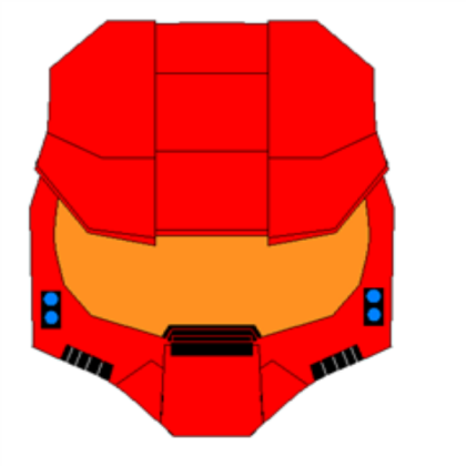 Helmet Red Roblox decal