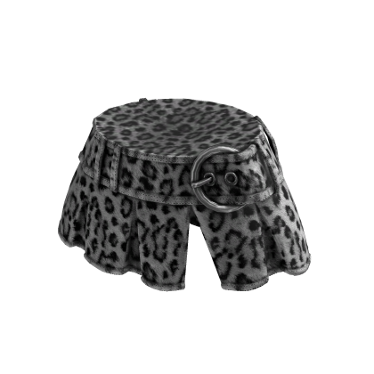 snow leopard skirt thumbnail