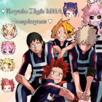 Royale high MHA Cosplayers