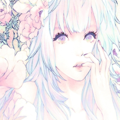 blue haired girl Roblox decal
