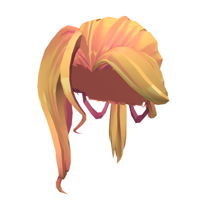 Sunset Anime Ponytail Hair Roblox item