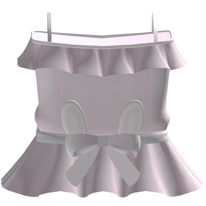 kawaii cute bunny bow ribbon dress | Roblox Item - Rolimon's