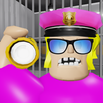 POLICE GIRL PRISON RUN! (Obby)