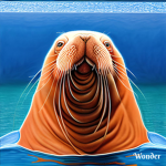 Orange walrus