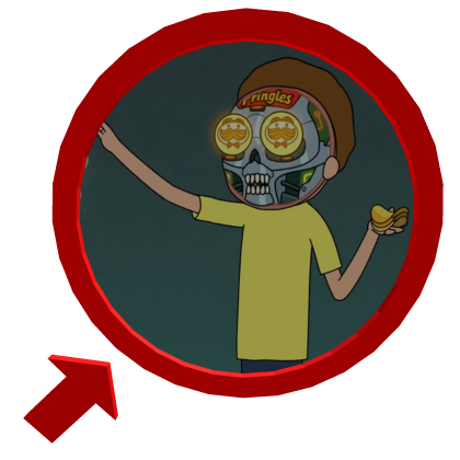 Pringle Morty circle Roblox item