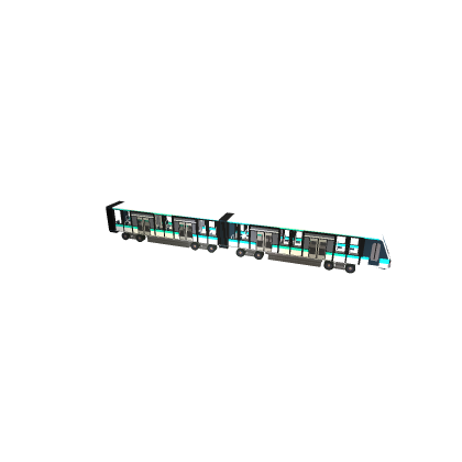 paris metro automatic train subway 