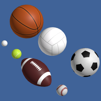 Realistic Sports Ball Pack