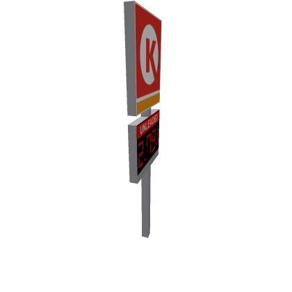 Circle K Turning Sign