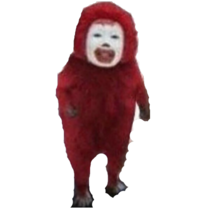 Transparent Mcdonalds telly tubby Roblox decal