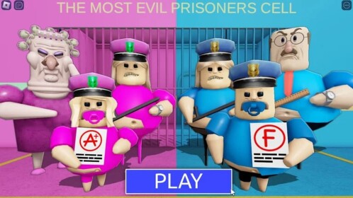 [Cop's👮]Survive Barry the killer!