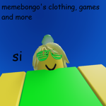 MemeBongo's Clothing, Games and More.