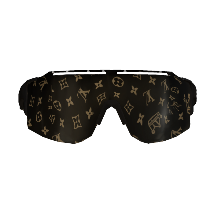 LV Designer Luxury Brown Glasses