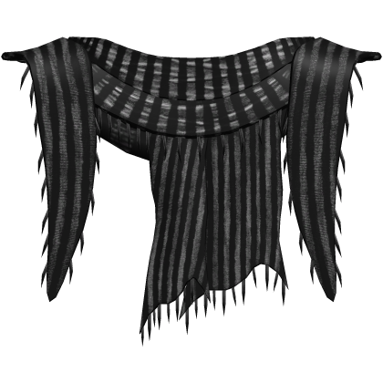 1.0 striped distressed grunge gothic emo scarf Roblox item