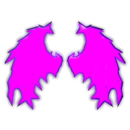 [EMISSIVE] Purple WIngs Roblox item