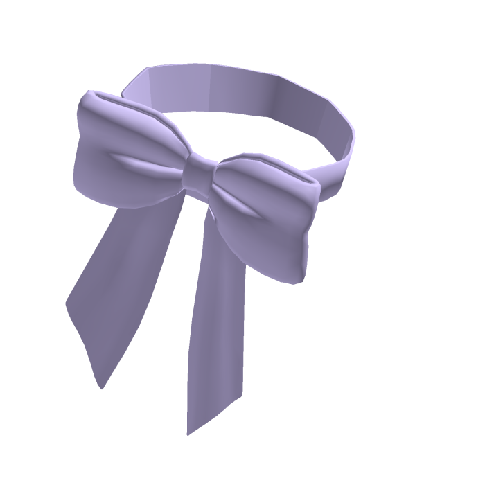 Light purple bow (korblox)
