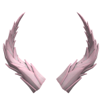 Pink Horns of the Vanity Wyvern