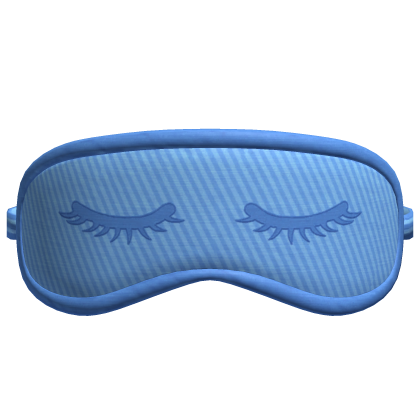 kawaii blue sleep mask Roblox item