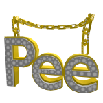 Gold Pee Chain