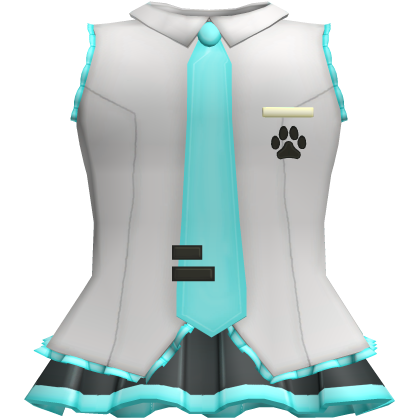 🎵 Hatsune Miku neko kitty vocaloid dress