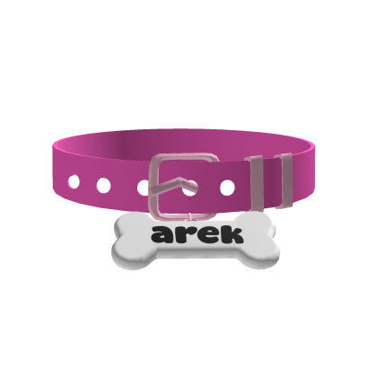 dark pink collar Roblox item