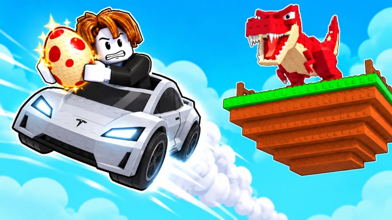 Plak | Fly Tesla Roadster To Steal Eggs - Auto Farm
