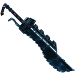 Aquamarine Serpent Chainsaw