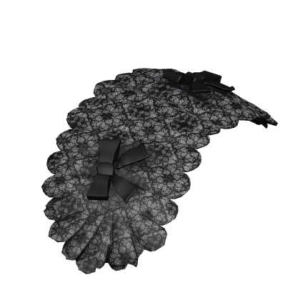 Cute Grey Lace Headband Roblox item