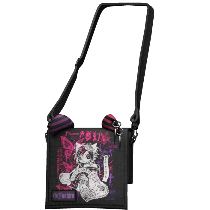 Vkei Mari's Rock Cat Messenger Bag