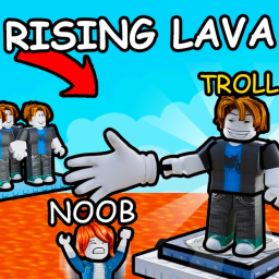 Slap tower but RISING LAVA icon