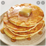 Pancakes are yummy food