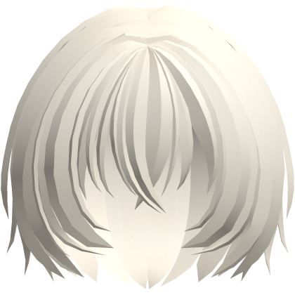 moe fluffy short shy nerdy hair blonde Roblox item