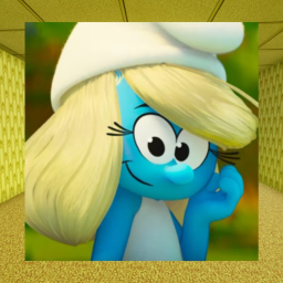 ☢️SMURF MOVIE In Backrooms 🔦