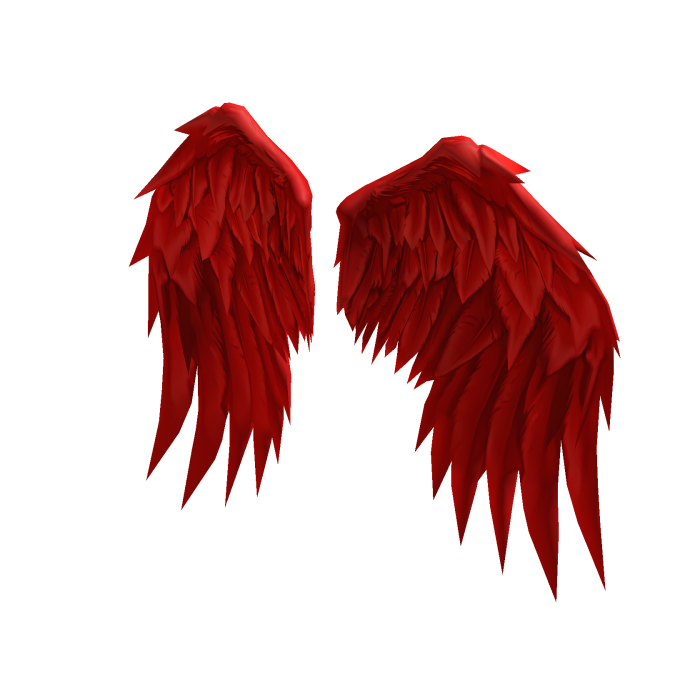 Red Angel Wings 