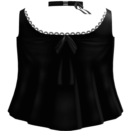 ♡ black bow lace dress