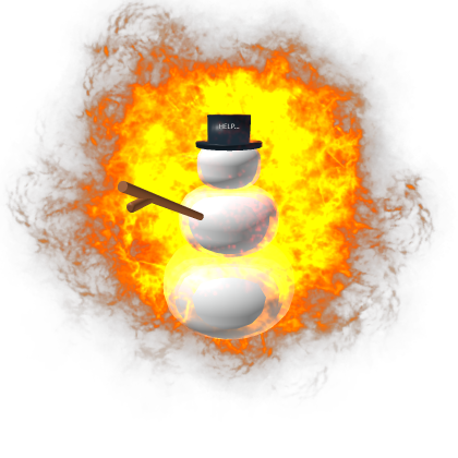 Flaming Snowman (wut?)