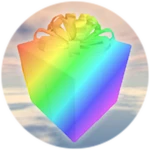 number6's Rainbow Gift Roblox badge thumbnail