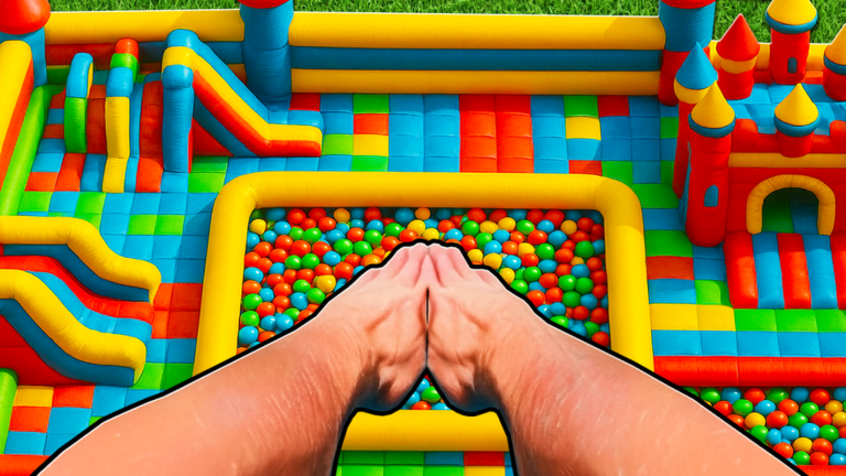 Bouncy Castle Jump Obby screenshot 3